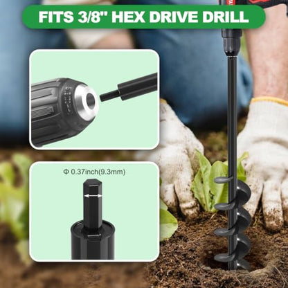 Auger Drill Bit for Planting Drill Auger for 3
