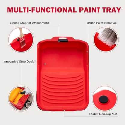 4 Inch and 9 Inch Paint Roller Kit