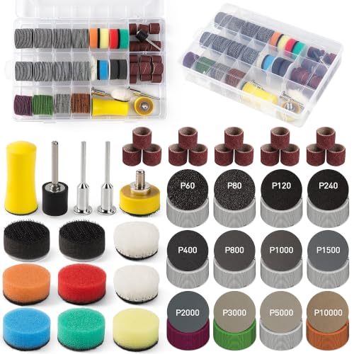 Assorted Hook and Loop Sandpaper
