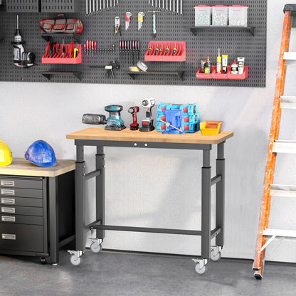 Workbench with Wheels (42“ x 20”)