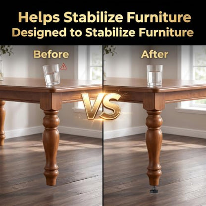 3/8-16 Threaded Leveling Feet: Adjustable Furniture Feet