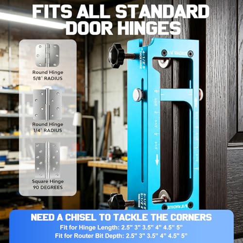 Door Hinge Jig & Lock Installation Kit