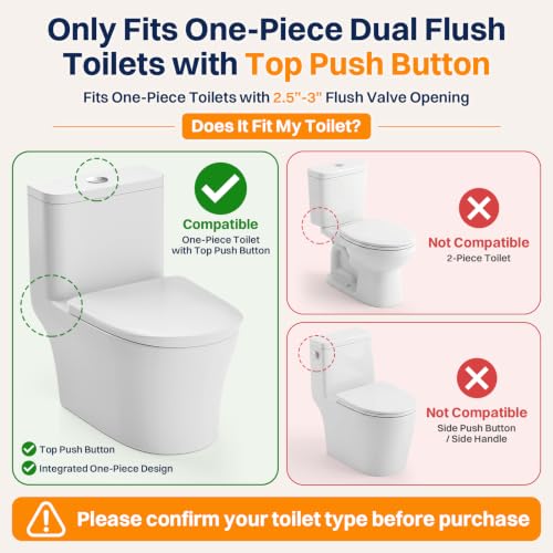 3" Dual Flush Valve Kit Fits for One