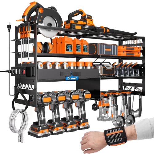 Power Tool Organizer Wall Mount