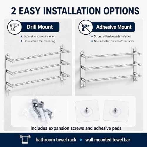 Expandable Bathroom Towel Rack 16.34 (Expandable Bathroom Towel Rack)