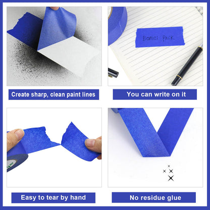 1.5 Inch Wide Masking Tape (Blue)