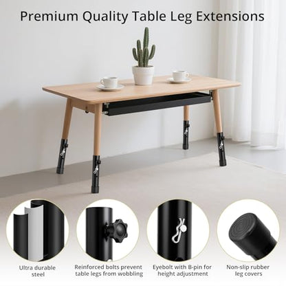 4pcs Folding Table Leg Extenders
