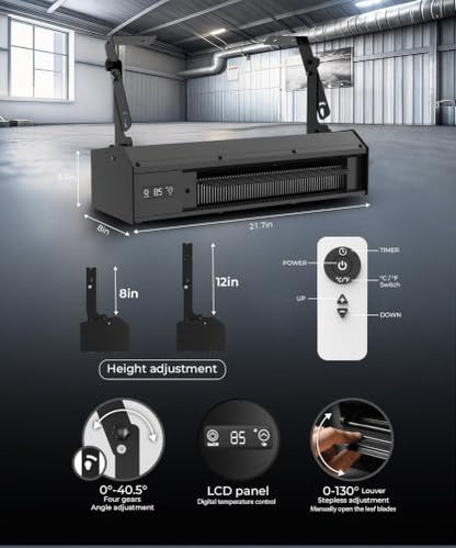 Omber Electric Garage Heater