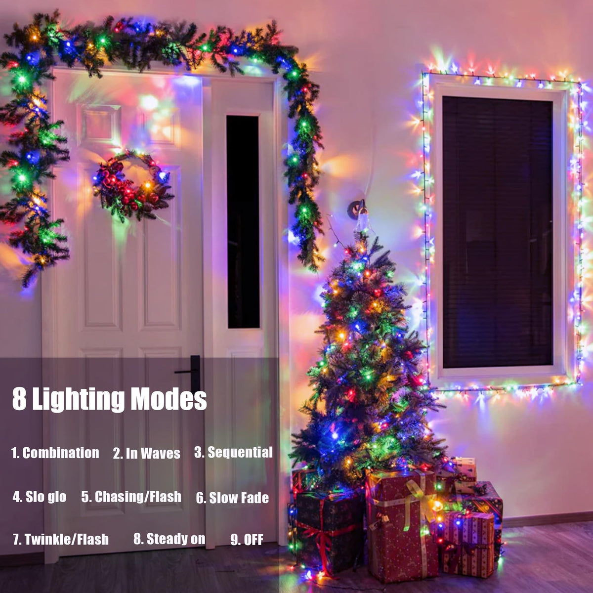 Multicolor Battery String Lights (Multicolor / 4 Pack)