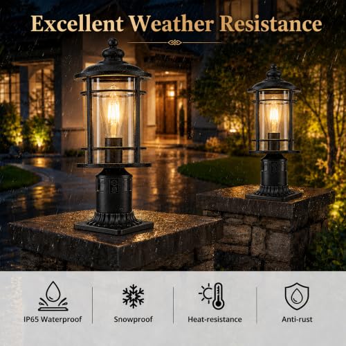 Motion Sensor Outdoor Post Lights