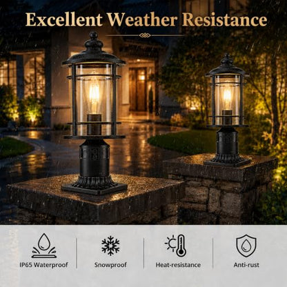 Motion Sensor Outdoor Post Lights