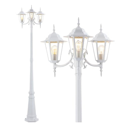 3 Head Outdoor Post Light 83"