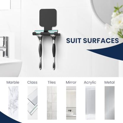 Adhesive Razor Holder
