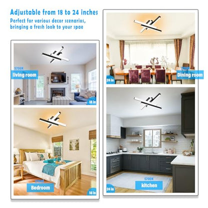 Bathroom Light Fixtures Over Mirror Dimmable 5000K