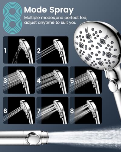 Shower Head with Handhled High Pressure Hand held Showerhead