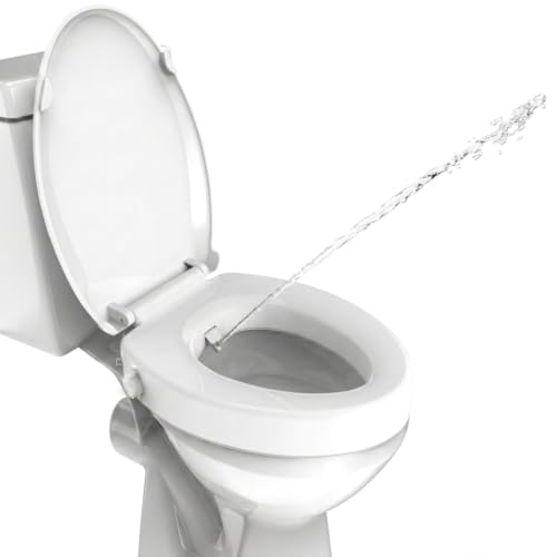 Raised Toilet Seat Elongated 18.5"
