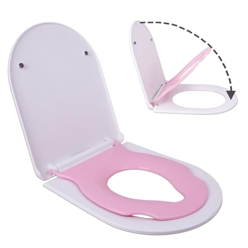 Toilet Seat with Built