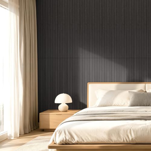 6 Pack Peel and Stick Wood Panels for Wall