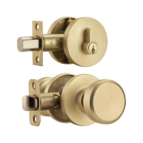 Black Door Knobs Interior with Turn Lock