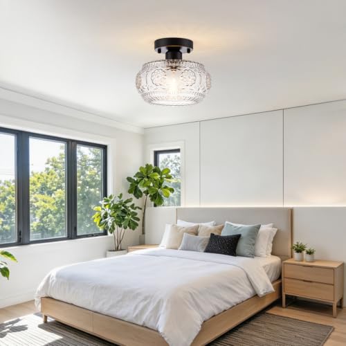 Semi Flush Mount Ceiling Light Fixture