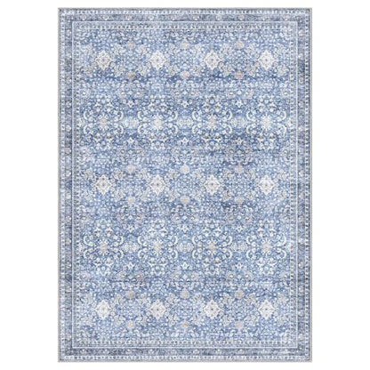5x7 Area Rugs (Blue / 5' x 7' (Rectangular))