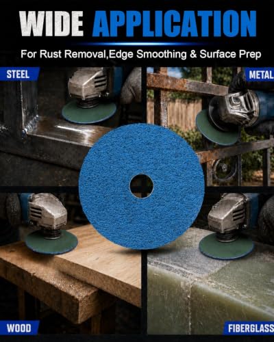 4.5 Inch Zirconia Resin Fiber Sanding and Grinding Discs