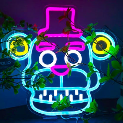 Bear Neon Signs for Wall Decor