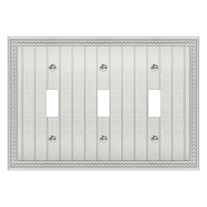 Sunken Pearls Decorative Light Switch Plates