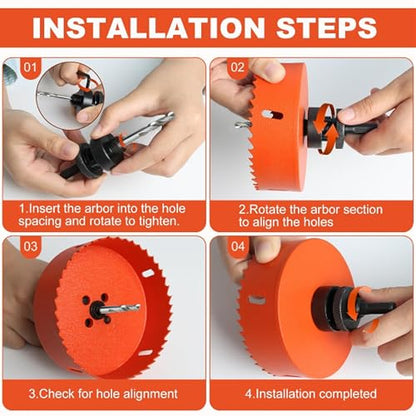 6 inch Hole Saw for Recessed Lights