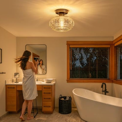 Semi Flush Mount Ceiling Light Fixture