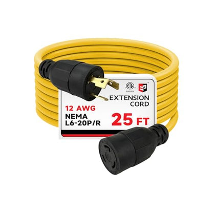 20 Amp Generator Extension Cord