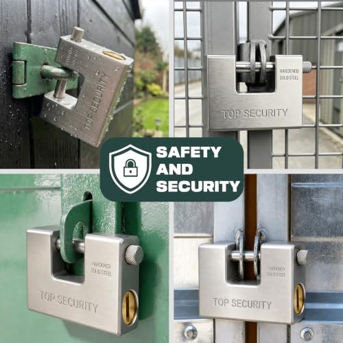 Heavy Duty Aluminum Alloy Core Padlock