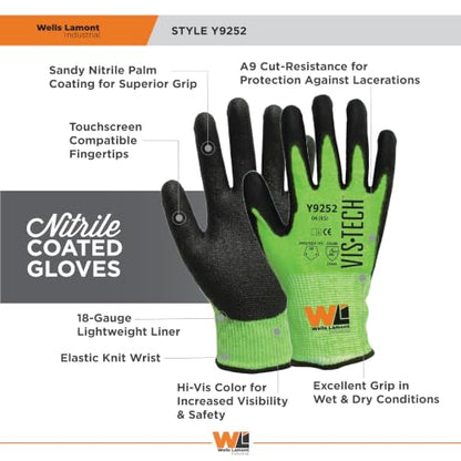 Work Gloves Y9252 Vis