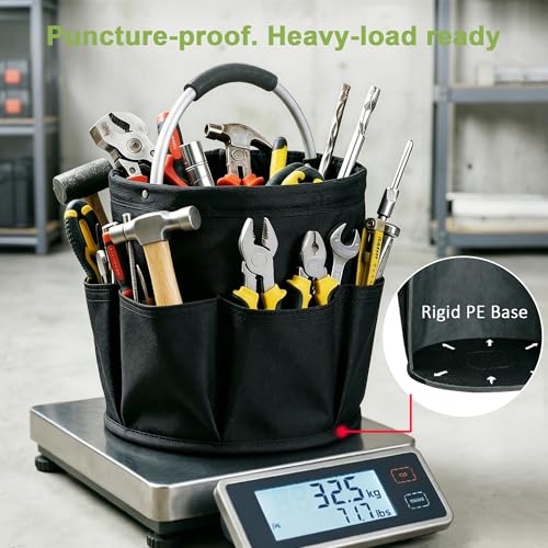 17L Foldable Cleaning Caddy with Handle