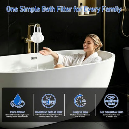 Silicone Bathtub Water Filter