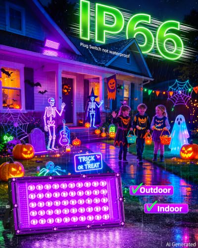 Black Light Glow in Dark Party