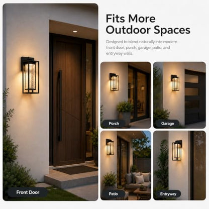 Dusk to Dawn Outdoor Wall Light