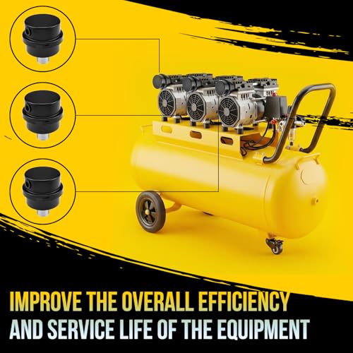 Thread Air Compressor Silencer with Filter Elements