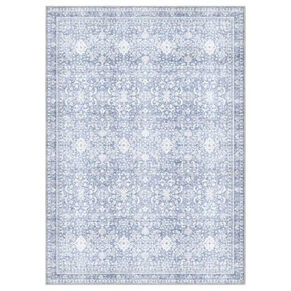 5x7 Area Rugs (Light Blue / 5' x 7' (Rectangular))