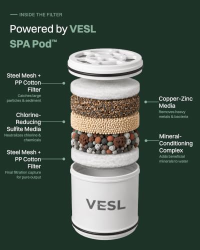 Filtered Showerhead for Hard Water