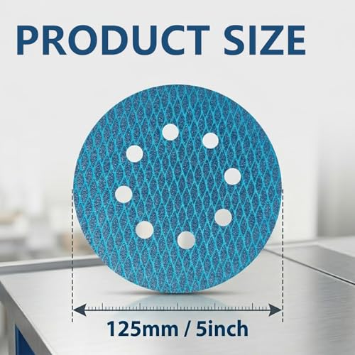 5 Inch 8 Hole Sanding Discs