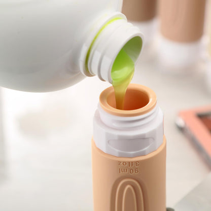 Travel Bottles for Toiletries (Cream-3oz)