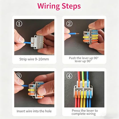 10 Pcs Lever Wire Connectors