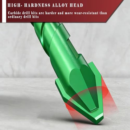 10PC Green Upgraded Concrete Drill Bit