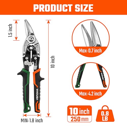 3 Pack Aviation Tin Snips Set