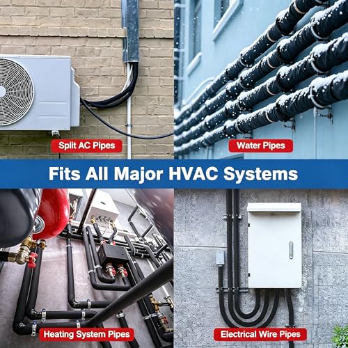 5 Layers HVAC Copper Pipe Insulation Cover