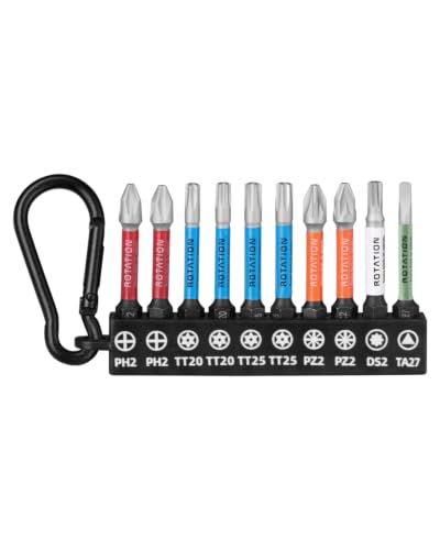 10pc 2 Inch Bit Set
