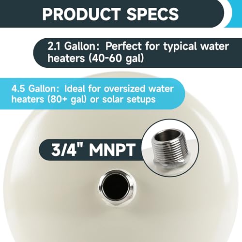 Regular Expansion Tank for Water Heater