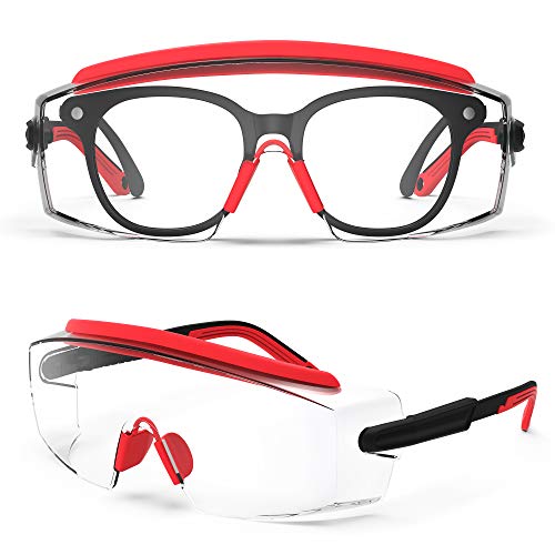 Anti fog Safety Glasses Over Glasses
