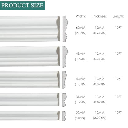 EVA Wall Moulding Trim